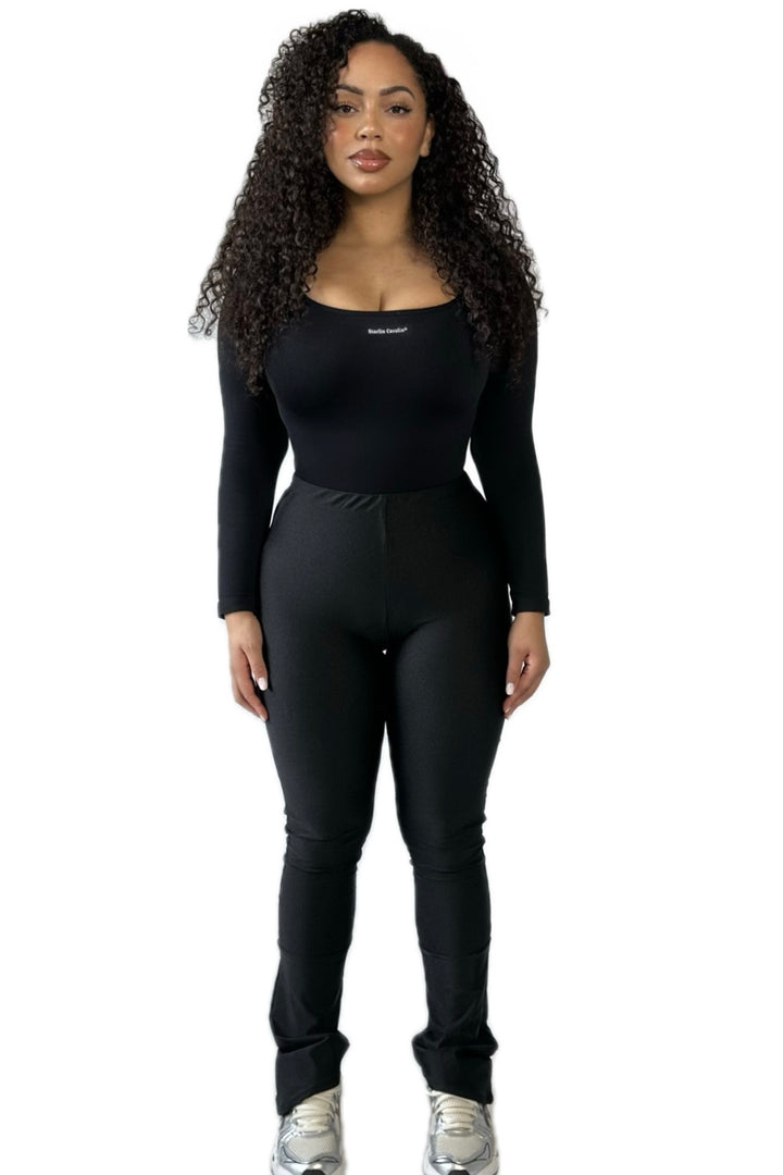 Woman's FierceFlex Shapewear | Black Bodysuit | Starlin Cavalin