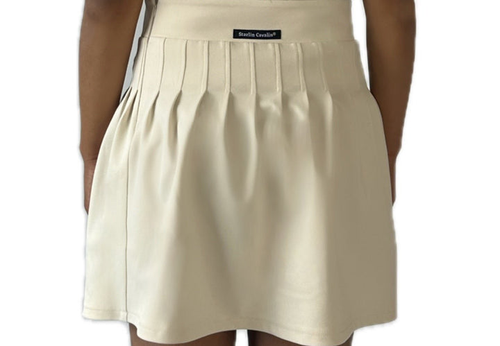 Women's Polo Sets | Beige Polo Set | Starlin Cavalin