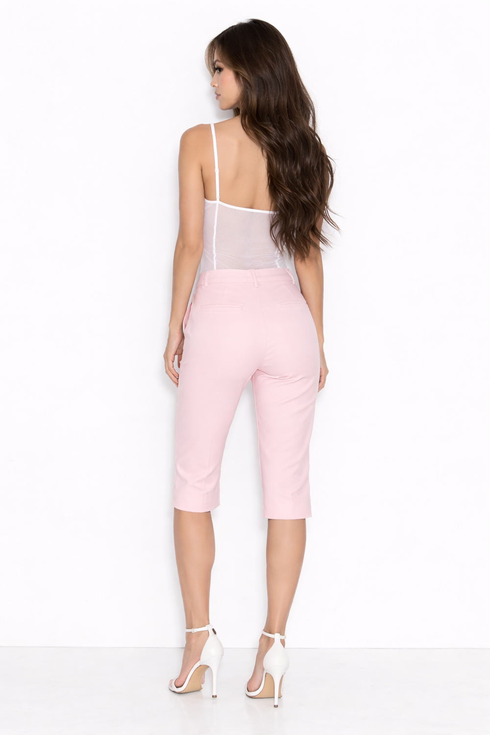 Aura Bodysuit White Back View | Women’s White Bodysuit | Starlin Cavalin