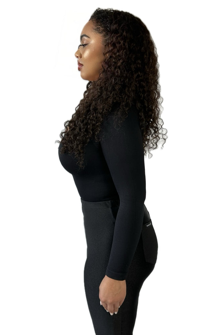 Woman's FierceFlex Shapewear | Black Bodysuit | Starlin Cavalin