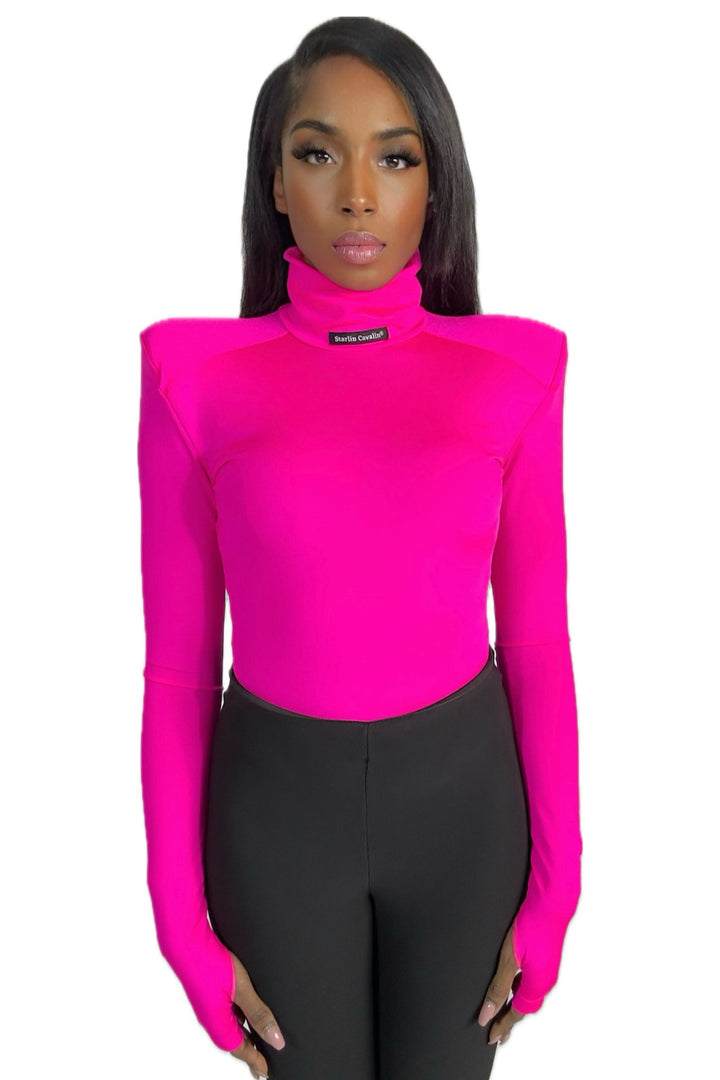 Women's Fuchsia Bodysuits | Women's Shameless Bodysuit | Starlin Cavalin