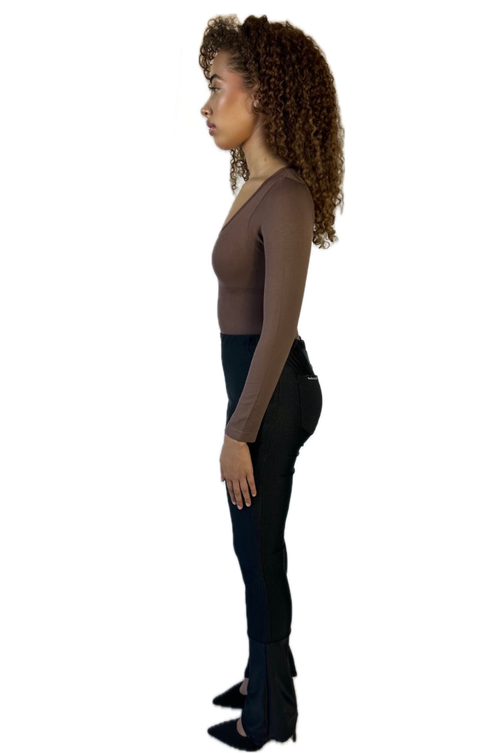 Woman's FierceFlex Shapewear | Brown Bodysuit | Starlin Cavalin